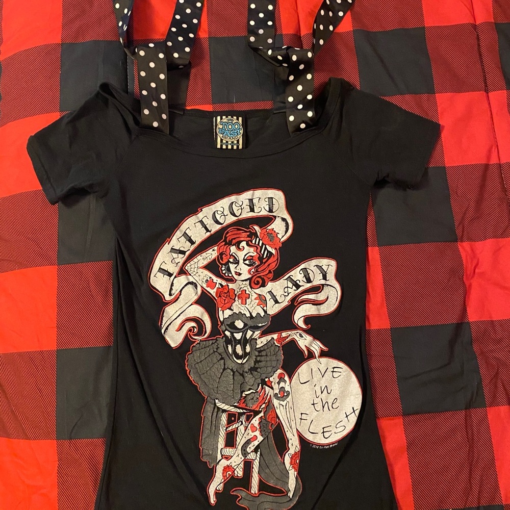 Women’s tattoo t-shirt